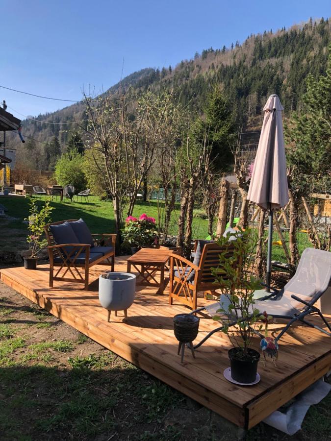 Mazot Savoyard Situe A 25 Kms De Chamonix Saint-Gervais-les-Bains Exterior foto